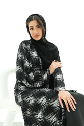 Nayla Abaya - Silver
